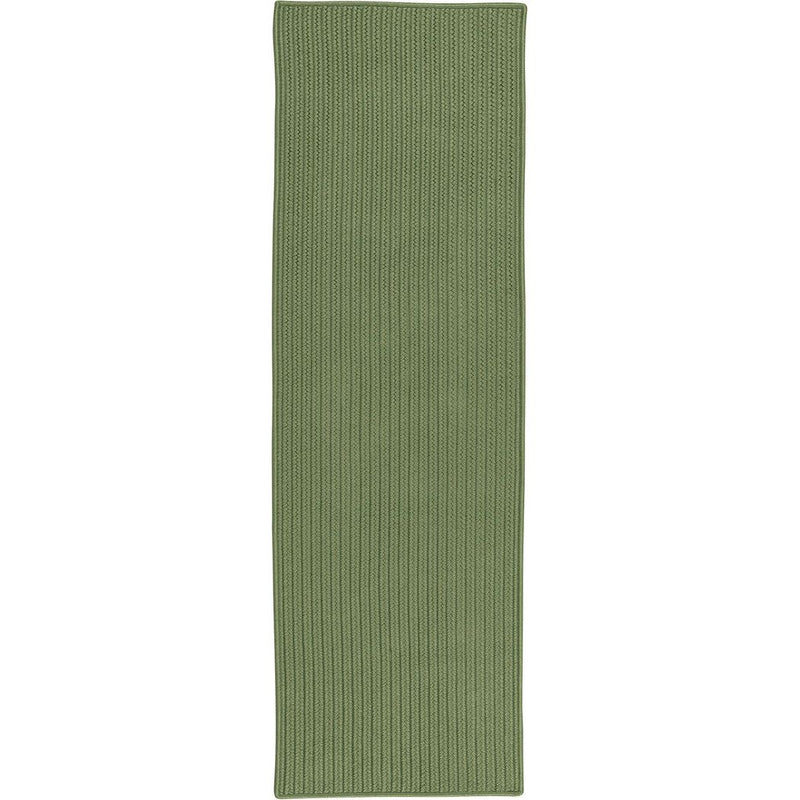 All-Purpose Mudroom Runner Outdoor Rugs-Outdoor Rugs-Colonial Mills-Moss Green-2' x 5'-LOOMLAN