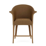 All Seasons Balcony Stool With Padded Seat Outdoor Wicker Furniture Outdoor Accent Chairs LOOMLAN By Lloyd Flanders