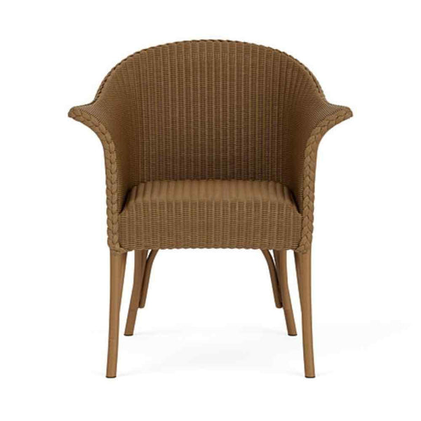 All Seasons Patio Dining Armchair With Padded Seat Outdoor Dining Chairs LOOMLAN By Lloyd Flanders