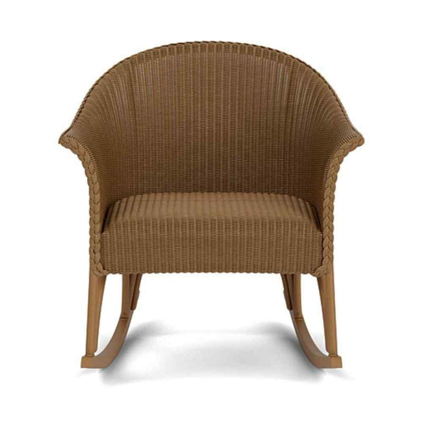 All Seasons Patio Lounge Rocker With Padded Seat Outdoor Lounge Chairs LOOMLAN By Lloyd Flanders