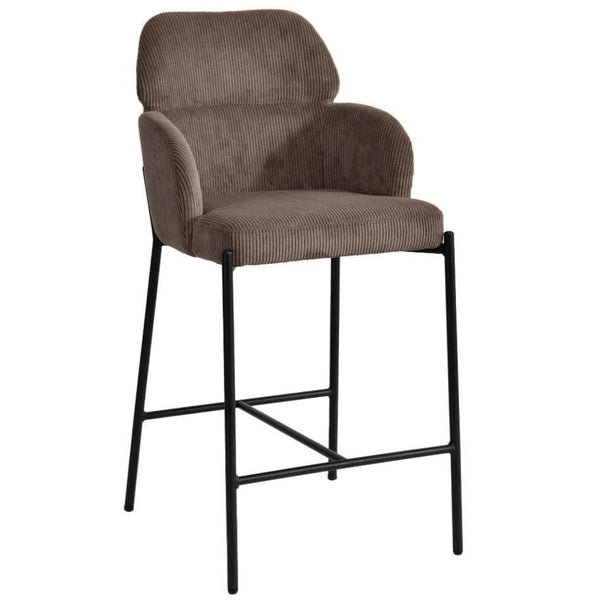 Allegra Performance Fabric Counter Stool - LOOMLAN - LH Imports - Counter Stools