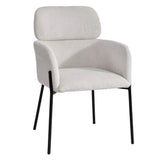 Allegra Performance Fabric Dining Chair-Dining Chairs-LH Imports-Corduroy White-LOOMLAN