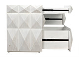 Allegra Wood White Dresser-Dressers-Noir-LOOMLAN