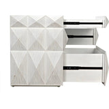 Allegra Wood White Dresser