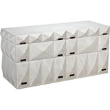 Allegra Wood White Dresser