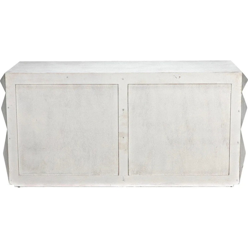 Allegra Wood White Dresser