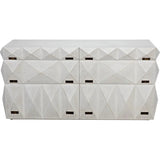 Allegra Wood White Dresser