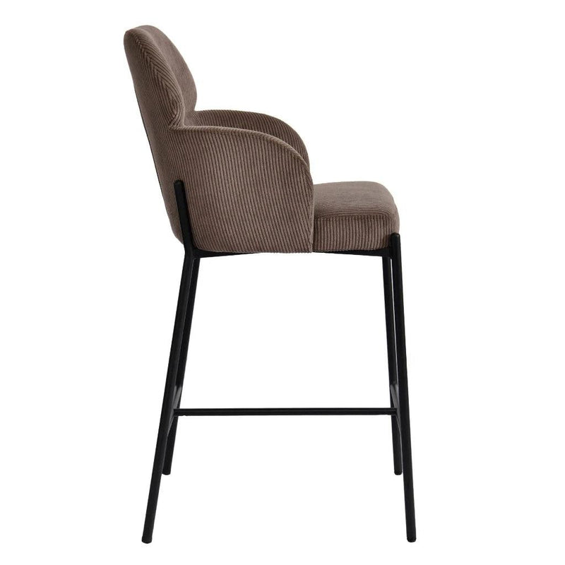 Allegra Polyester Upholstered Counter Stool