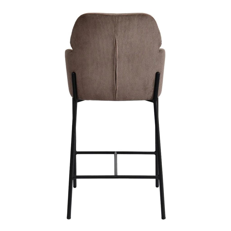 Allegra Polyester Upholstered Counter Stool