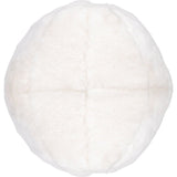 Alley-Oop Ball Shearling Cozy Comfort Throw Pillows-Throw Pillows-Olivia + Quinn-LOOMLAN