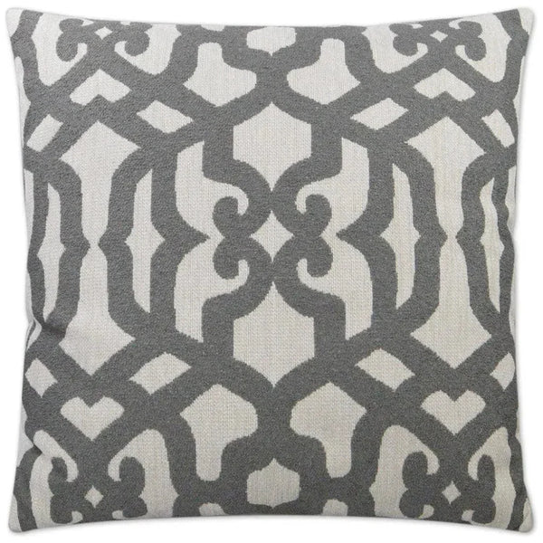 Allure Grey Grey Throw Pillow With Insert - LOOMLAN - D.V. Kap - Throw Pillows