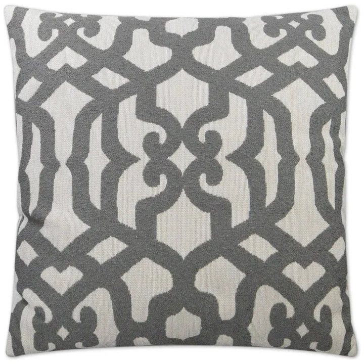 Allure Grey Grey Throw Pillow With Insert - LOOMLAN - D.V. Kap - Throw Pillows