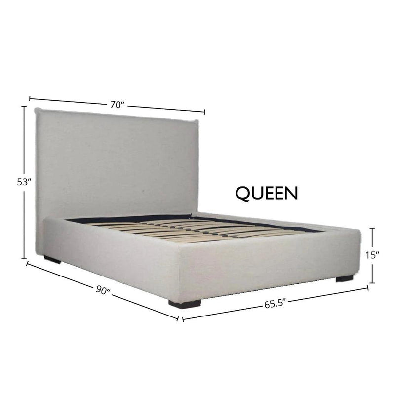 Allure Polyester Upholstered Storage Bed