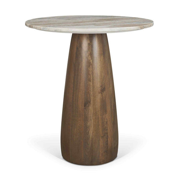Allyson Marble Top Round Bistro Table