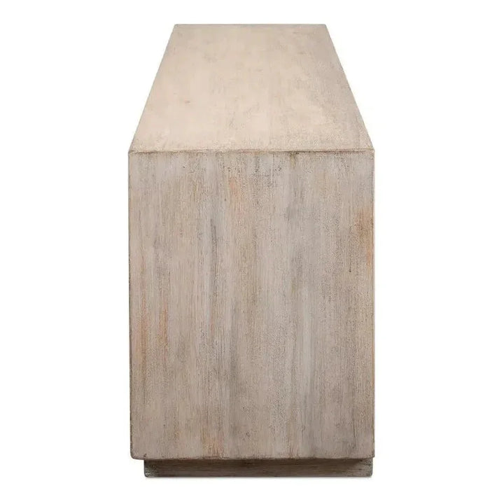 Amalia TV Stand Stone Grey - LOOMLAN - Sarreid - TV Stands & Media Centers