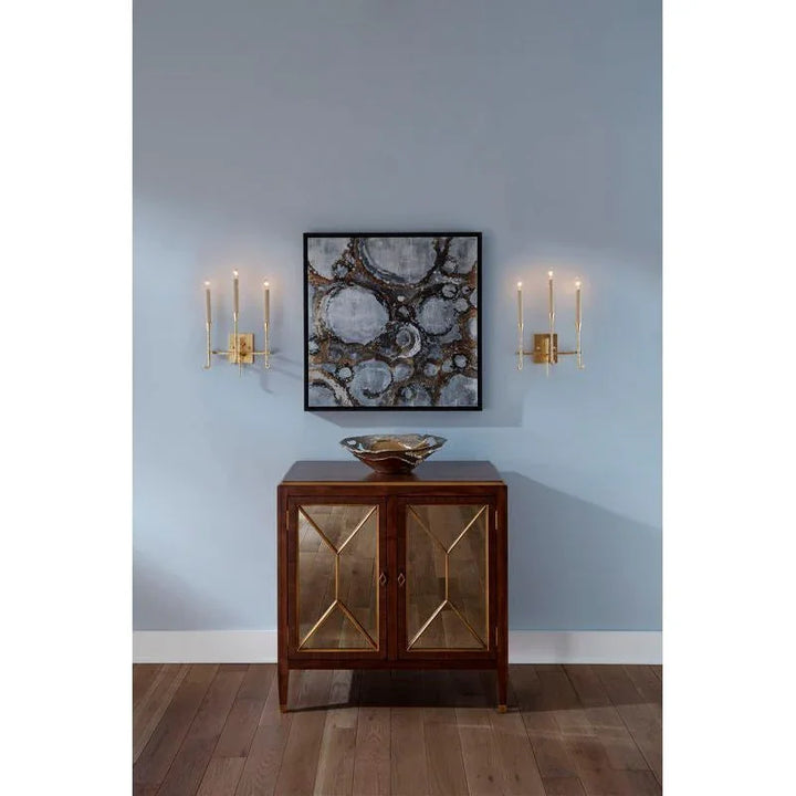 Amanda Wooden Two Door Cabinet - LOOMLAN - Wildwood - Accent Cabinets