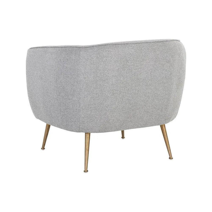 Amara Fabric Lounge Chair - LOOMLAN - SUNPAN - Club Chairs