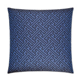 Amazed Pillow - Blue-Throw Pillows-D.V. KAP-LOOMLAN