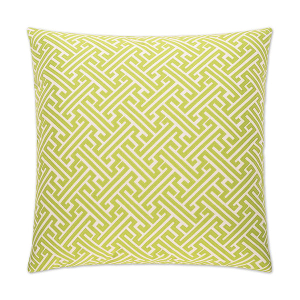 Amazed Pillow - Green-Throw Pillows-D.V. KAP-LOOMLAN