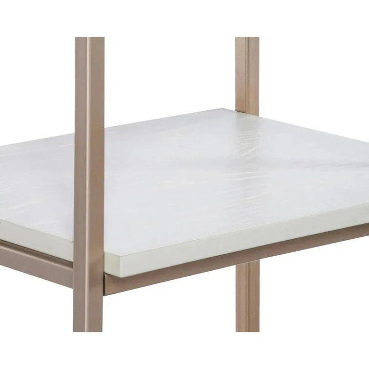 Ambrose Iron Framed Etagere-Etageres-SUNPAN-LOOMLAN