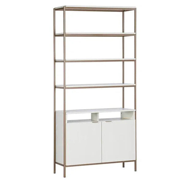 Ambrose Iron Framed Etagere-Etageres-SUNPAN-Champagne Gold-Cream-Large-LOOMLAN