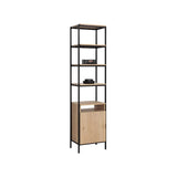 Ambrose Wooden Iron Modular Bookcase