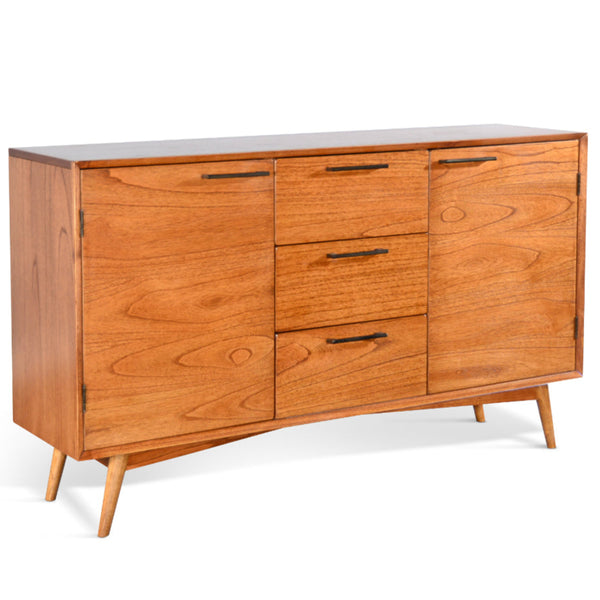 American Modern Mid-Century Wood Sideboard