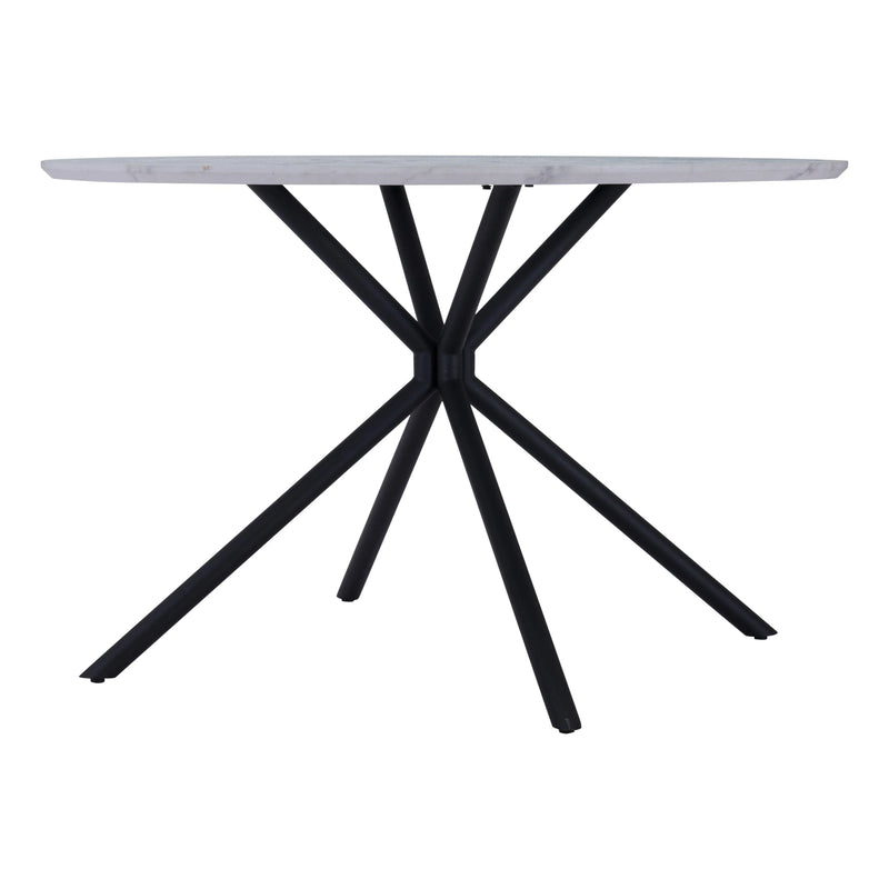 Amiens Dining Table White Dining Tables LOOMLAN By Zuo Modern