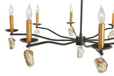 Amsterdam Candle Chandelier-Chandeliers-Furniture Classics-LOOMLAN