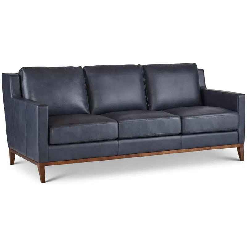 Anders Leather Sofa Handcrafted and Made to Order Sofas & Loveseats LOOMLAN By One For Victory