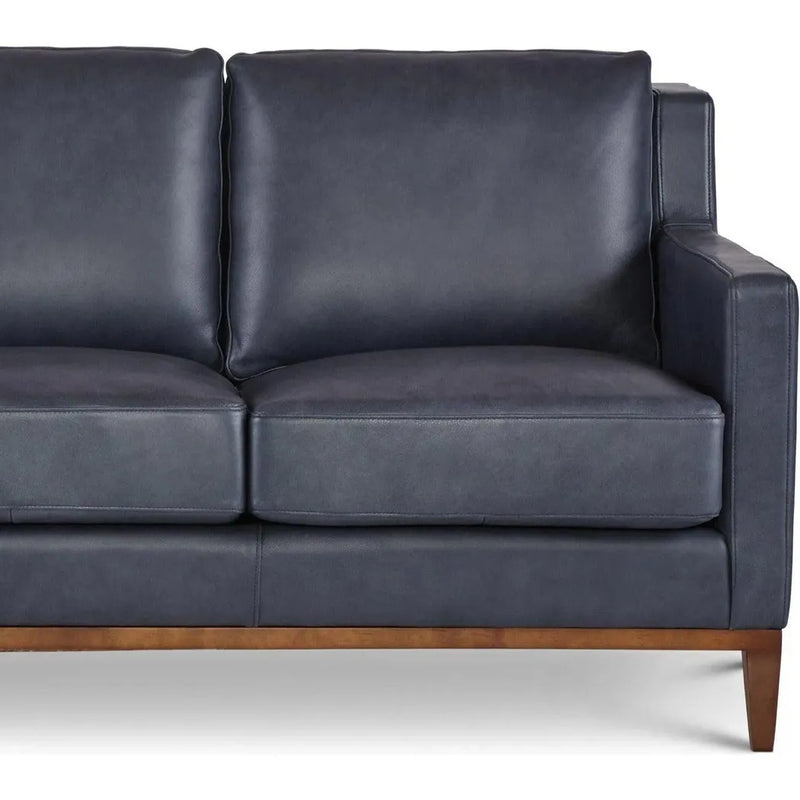 Anders Leather Sofa Handcrafted and Made to Order Sofas & Loveseats LOOMLAN By One For Victory