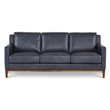 Anders Leather Sofa Handcrafted and Made to Order-Sofas & Loveseats-One For Victory-LOOMLAN
