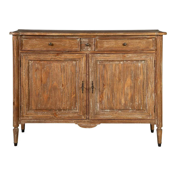 Anderson Wooden Brown Hall Cabinet-Accent Cabinets-Furniture Classics-LOOMLAN