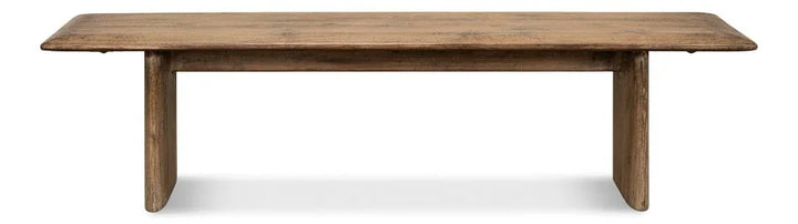 Andre Natural Wooden Bedroom Bench - LOOMLAN - Sarreid - Bedroom Benches