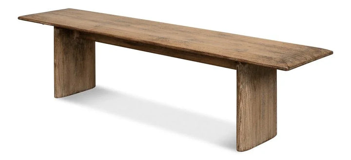 Andre Natural Wooden Bedroom Bench - LOOMLAN - Sarreid - Bedroom Benches