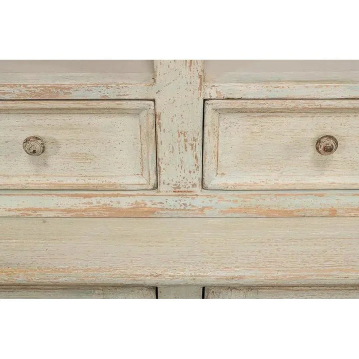 Angelique Bookcase With Cabinets and Drawers - LOOMLAN - Sarreid - Bookcases