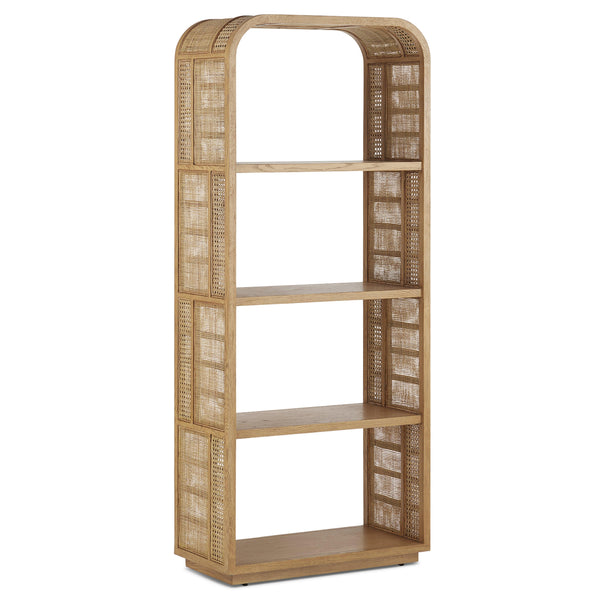 Anisa Sea Sand Etagere Etageres LOOMLAN By Currey & Co