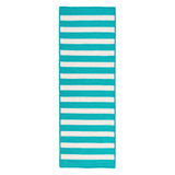 Aniston Runner Outdoor Rugs-Outdoor Rugs-Colonial Mills-Aqua-2' x 4'-LOOMLAN