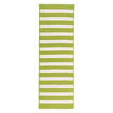 Aniston Runner Outdoor Rugs-Outdoor Rugs-Colonial Mills-Green-2' x 4'-LOOMLAN