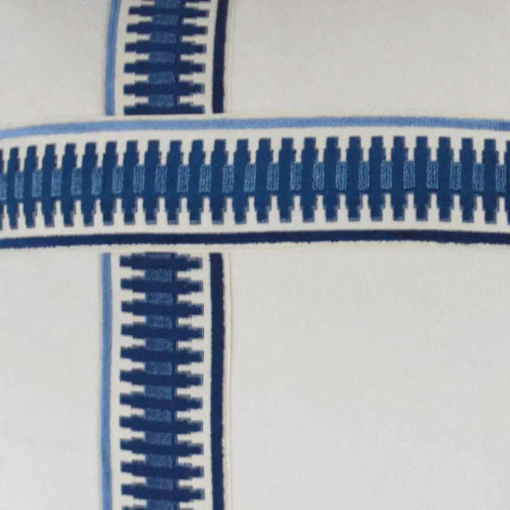 Antibes II Blue Blue Throw Pillow Insert - LOOMLAN - D.V. Kap - Throw Pillows