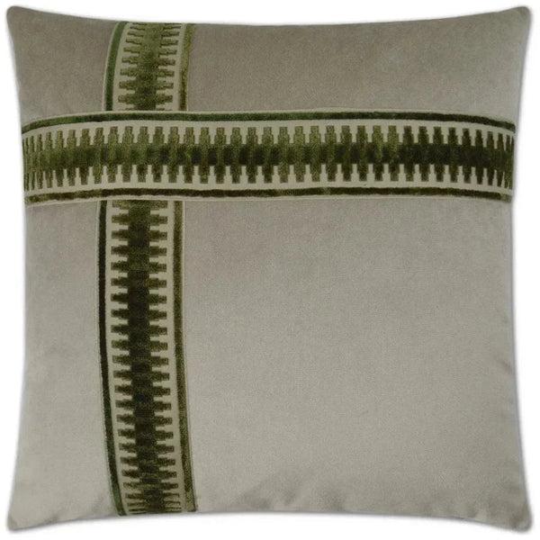 Antibes II Emerald Green Throw Pillow Insert - LOOMLAN - D.V. Kap - Throw Pillows
