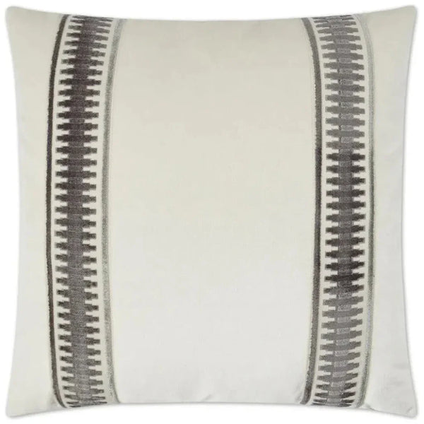 Antibes Off - White Throw Pillow With Insert - LOOMLAN - D.V. Kap - Throw Pillows
