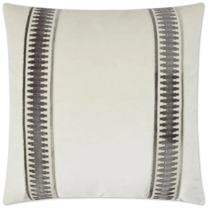 Antibes Off - White Throw Pillow With Insert - LOOMLAN - D.V. Kap - Throw Pillows