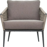 Antilles Lounge Chair - Dark Gray Outdoor