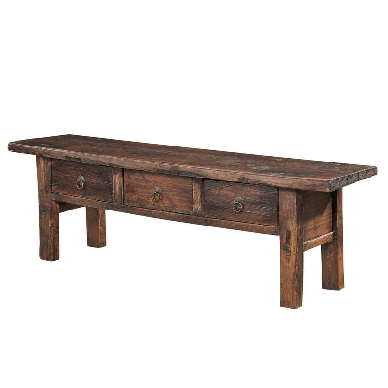 56" Antique Coffee Bench
