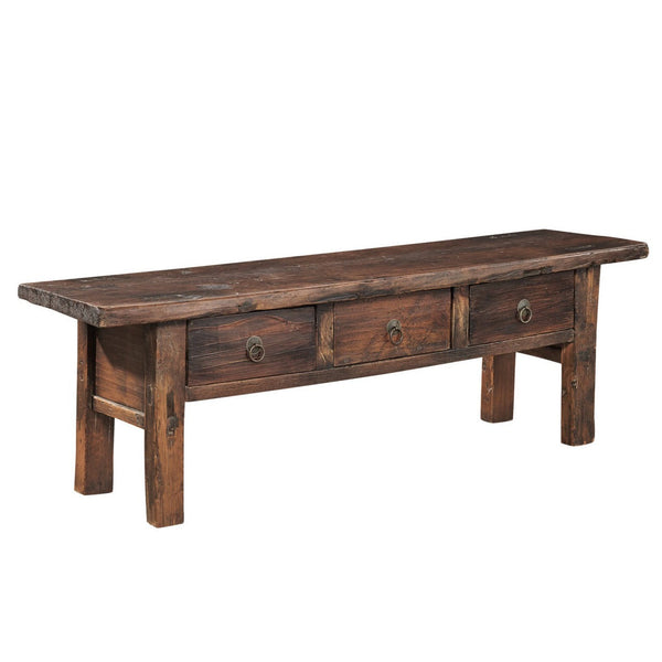 Antique Coffee Bench-Bedroom Benches-Furniture Classics-LOOMLAN