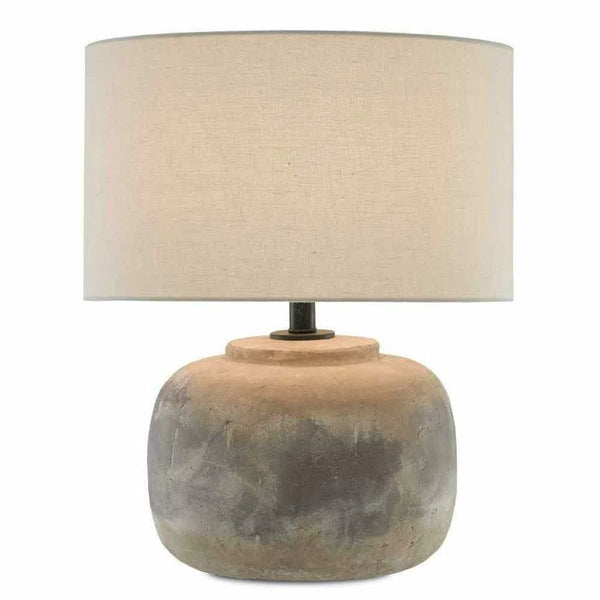 Antique Earth Beton Table Lamp Table Lamps LOOMLAN By Currey & Co