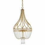 Antique Gold Leaf Ingenue Gold Chandelier