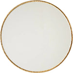 Antiqued Gold Edged Mirror