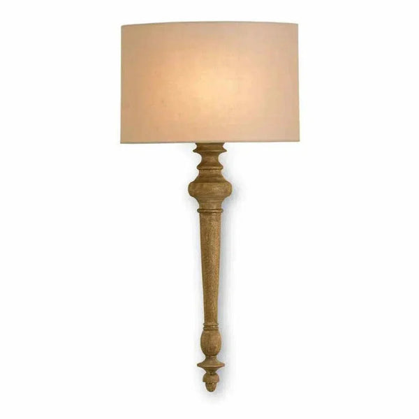 Antiquity Gold Jargon Wall Sconce - LOOMLAN - Currey & Co - Wall Sconces